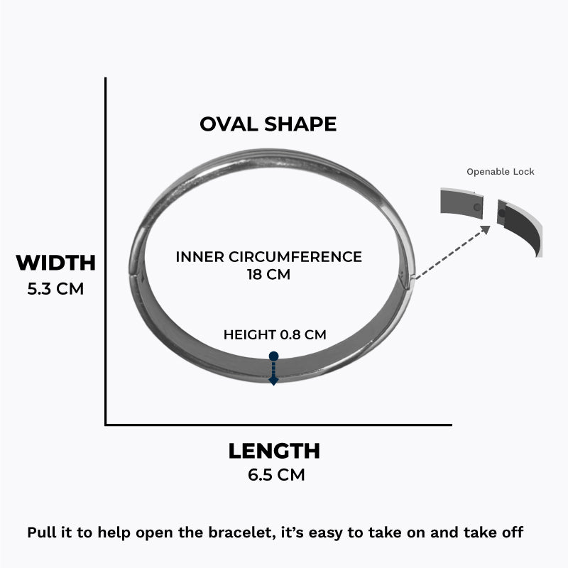 Cross-Line Dot Pattern Gold-Plated Bracelet For Men ( 7 Inch )