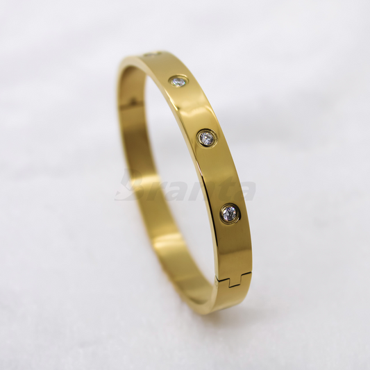 Classic Love Gold Men's Bracelet