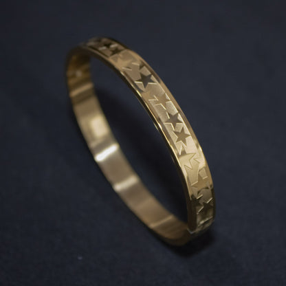 Dashing Star Gold Men's Bracelet