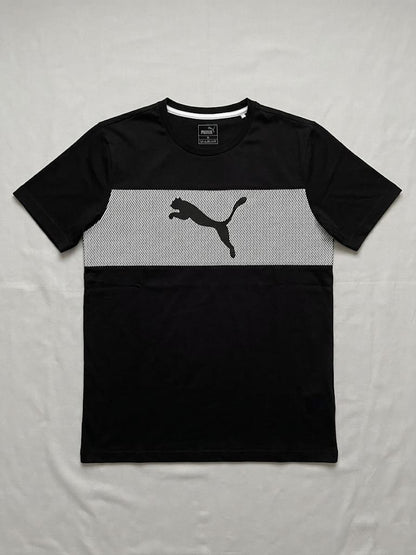 Puma Men's Graphic Stripe Performance Cotton T-Shirt