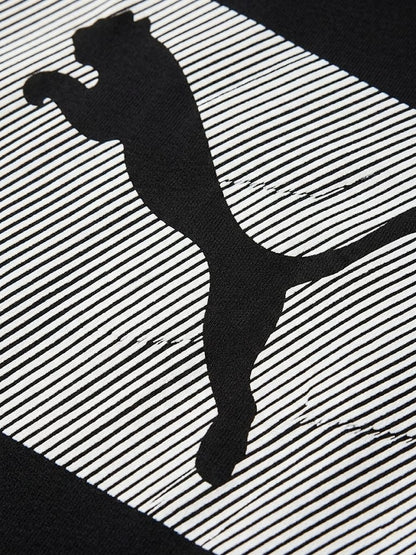 Puma Men's Graphic Stripe Performance Cotton T-Shirt